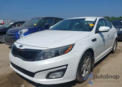 2015 Kia Optima Lx из США, поврежденный, VIN 5XXGM4A78FG479619